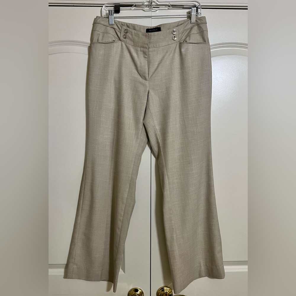 WHBM Modern Taupe Pants Sz.10